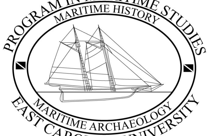 The logo for East Carolina University's Program in Maritime Studies 
