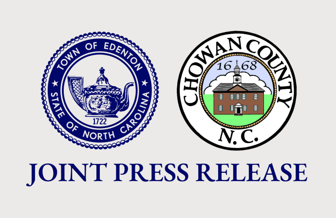 Joint Press Release between Edenton and Chowan County 